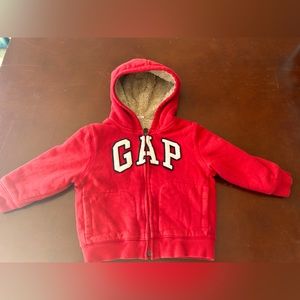 Red baby gap jacket